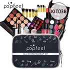 Makeup Kit Set Eyeshadow Eyeliner Brow Powder Lip Concealer Foundation Cosmetics