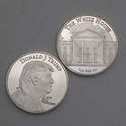 Donald J  Trump Commemorative Coin Us 45th President The White House 999 Silver