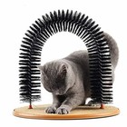 Perfect Cat Self Scratching And Grooming Arch Toy Cat Self Brushing Deshedding
