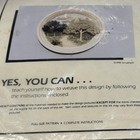 Landscape Weaving By Vi 1991 Yarn Art Craft Kit Tree Path Wall Hanging