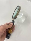 Antique Magnifier Lens Dia 4  Magnifying Glass For Reading Decorative Item