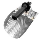 Stainless Beach Sand Scoop Detecting With Handle Tool Fast Sifting Metaldetector