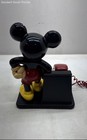 At t Multicolor Disney Mickey Mouse Design Line Corded Telephone Not Tested