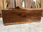 Live Edge Walnut Coffee Table Wood Slab beautiful Grain  Figured Walnut Lumber