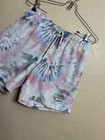 Bather Mens Small Acid Tie Dye Swim Trunks Mesh Lined