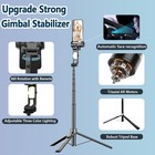Gimbal Stabilizer For Iphone And Android  Auto Face Tracking Tripod 360 Rotat   