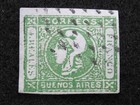 Argentina buenos Aires - Scott 9 - Used - Cat Val  200 00