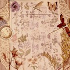 200pcs Vintage Purple Scrapbook Stickers And Paper  Journal Purple Reverie