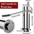 Barber Chair Hydraulic Pump 6 7 In  Adjustable  440 Lb  6-bolt