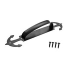Ccjh Black Retro Anchor Shaped Door Handle  Carbon Steel Fashionable Door Handle
