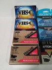 Maxell Sony Tdk Vhs-c Hgx-gold Tc-30 Video Camcorder Blank Tapes Lot 10 Sealed