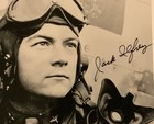 Wwii Era Ace Pilot Jack Ilfrey Signed Photo 1st Fighter Group