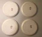 Set Of 4 Antique Car Carriage Plates Hyalyn Porcelain