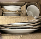John Deere Amber Fields 12 Pc Dinnerware Set Gibson Service For 4