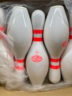 Linds White Glow Light Bowling Pins Case Of 10 Hard Maple Wood Usbc Approved New