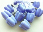 200pcs Dental Kid Save Milk Tooth Storage Case Baby Teeth Holder Plastic Boxes