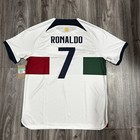 Nike  7 Ronaldo Portugal National Team Away Jersey White red gre 2022 Dn0691-133