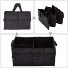 Trunk Cargo Organizer Folding Collapsible Caddy Storage Bag Bin Car Truck Suv