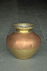 Vintage Brass   Copper Big Handcrafted Fine Quality Solid Heavy Water Pot