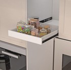 Mylifeunit Pull Out Cabinet Drawer Organizer 20  W X 21  D Wood Pull Out Drawers