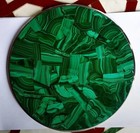 Marble Table Top Coffee Center Inlay Decor Home Green Malachite Antique