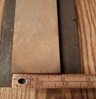 Vintage Whetstone In Hand-crafted Wooden Case  Very Old And Quite The Find  