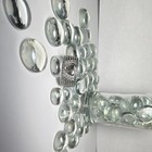 Clear Glass Cabochons Flat Back Dome Shape Bulk Lot For Jewelry Making
