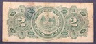 1914 Mexico 2 Pesos El Banco De Londres Y Mexico Banknote Serie A