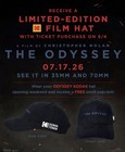 Ships Today The Odyssey Limited Edition Kodak 35mm 70mm Hat Christopher Nolan