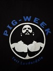 Pig Week Large Fort Lauderdale Iconic Men   s Black blue Tank Top Rare Vintage 