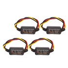 4pcs Led Brake Light Flasher Strobe Controller 16 Modes Adjustable For Car Bbt