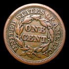 1848 Braided Hair Large Cent Penny ---- Nice Coin ----  676z
