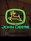 Vivid Led John Deere Farm Tractor Equipment 24 x20  Neon Sign Light With Dimmer