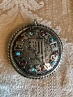 Tibetan Pendant- 4 5 Cm Diameter