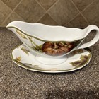 Williams Sonoma Botanical Pumpkin Gravy Boat New