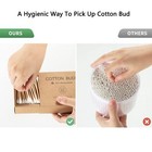 Bamboo Qtips Cotton Swabs With Wooden Sticks Q Tips For Ears Swabs 400 Count    