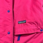 Patagonia Women Parka Ski Jacket Insulated Puffer Coat Hood Vintage Pink Size 12
