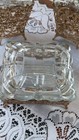 Vintage Vanity Dresser Set With Filigree Holders Set Of 3