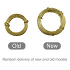 Picture Hanging Copper Wire 100ft Braided Gold Strong Flexible Art Frame Wire