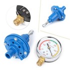 Vacuum Regulator Gauge Tee Adapter For Cow goat Pulsator Surge Milker Tool Kit