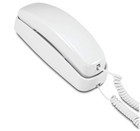At t Telephone Push Button Corded Desk Wall Mount Home Trimline Phone White