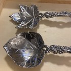 Arthur Court Grape Vine Leaf Serving Set Or Decor Aluminum 2004