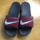 Nike Benassi Solarsoft Slip-on Men s 13 Slides Slippers Team Red 705474   602    