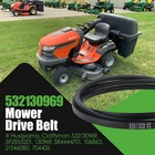 532130969 Mower Drive Belt Fit For Husqvarna Yth22v46 Yth24k48 0 5  X 92 5 