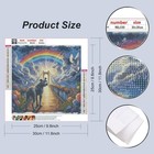 Reluohuo Dog Diamond Art Kits For Adults  Full Drill Multicolor 