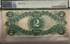 1917  2 Legal Tender - Pmg 20 - Very Fine Us Note - Red Seal  Tehee Burke Box174