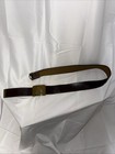 Vintage Soviet Red Army Officers Belt 42  Ussr Star Buckle Russian Military Gear