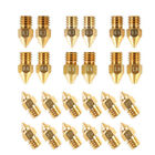 24x Mk8 Extruder 3d Printer Brass Nozzle Kits For Ender-3 Series ender-5 Series