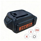 20v 6ah Lithium-ion High-power Electric Battery Compatible With Milwaukee