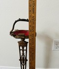 Antique Art Deco Style Coast Iron Smoking Stand 24 Inches Tall